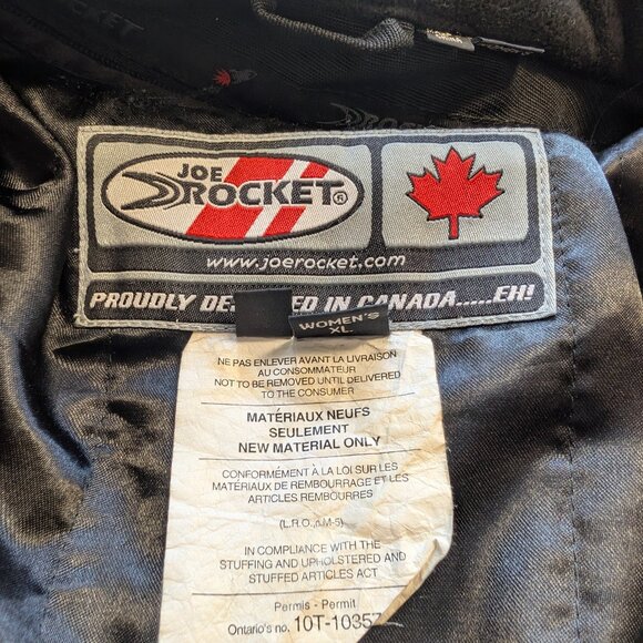 Johnny Rocket Women's XL Motorcycle Jacket - Picture 3 of 3